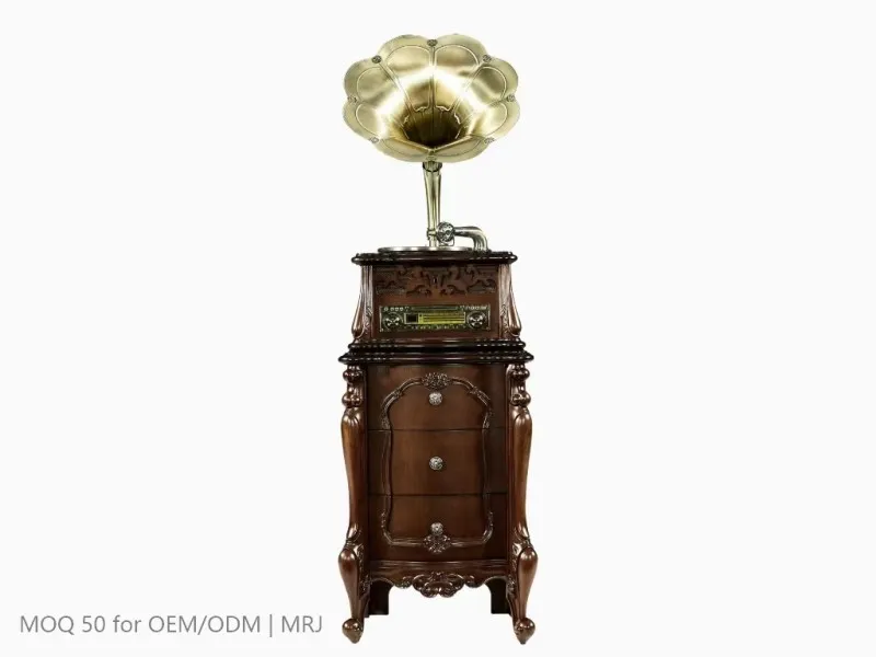 American Open Style Front View Wood Frame Hardware